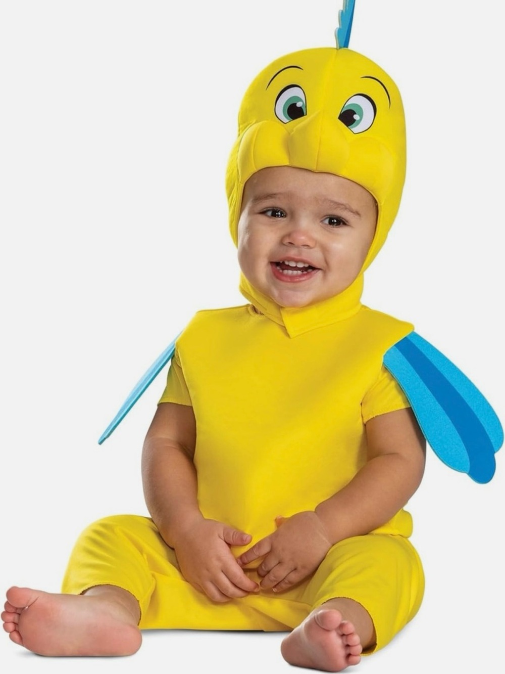 Disney baby flounder little mermaid costume size 12-18M